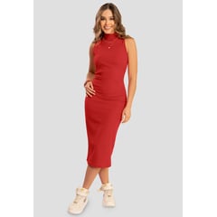 ATYPICAL - Vestido Mujer Rojo 102812