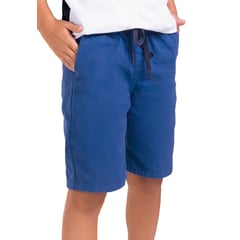 MARKETING PERSONAL - Bermuda Infantil Masculino Azul Mp 2938