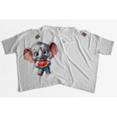 GENERICO - Camiseta Piel Durazno Elefante Cute 4