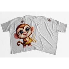 GENERICO - Camiseta Piel Durazno Mico Banano Cute 3
