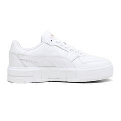 PUMA - Tenis Blanco para Dama PM Cali Court LTH WNS White 393802-05