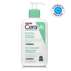 CERAVE - Gel Limpiador Espumoso Piel Normal a Grasa 236ml