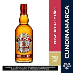 CHIVAS - Whisky Regal 12 Years 700 Ml