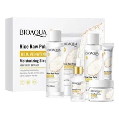 BIOAQUA - Kit Facial De Arroz X 6 Aclarante E Hidratant