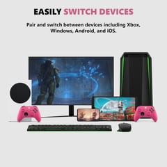 MICROSOFT - Xbox Core Wireless Gaming Controller Deep Pink