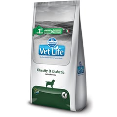 VET LIFE - Perro Obesity Diabetic 10,1 Kg