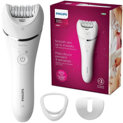 PHILIPS - Depiladora Serie 8000 Para Mujer Con 3 Accesorios