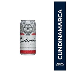 BUDWEISER - Cerveza Budweiser Lata 269 Ml