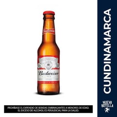 BUDWEISER - Cerveza Botella 250 Ml