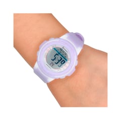 MINGRUI - Reloj Impermeable Niña Niños Digital Luz + Estuche