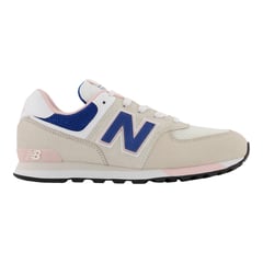 NEW BALANCE - Tenis 574 Niño-Blanco