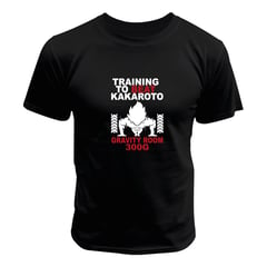 ANONIMO - Camiseta Vegeta Dragon Ball Training To Beat Kakaroto Gravit