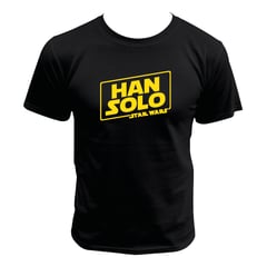 ANONIMO - Camiseta Star Wars Star Wars Han Solo Guerra De Las Galaxias