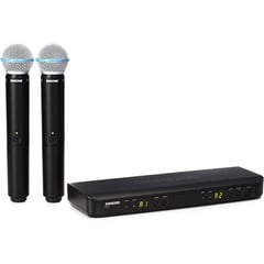 SHURE - Micrófono Inalámbrico Blx pg58 Receptor Doble