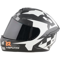 X SPORTS - CASCO M63 CERTIFICAD DOT GEMINIS BLANCO BRILL TLL M