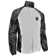 GENERICO - Chaqueta Moto Cortaviento Reflectiva Mtb Ruta Camuflada Bici