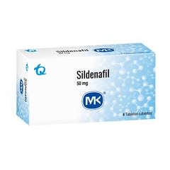 MK - Sildenafil 50 Mg Caja X 4 Tab - Tecnoquimicas