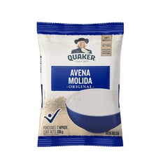 QUAKER - Avena Molida Bolsa x 200g