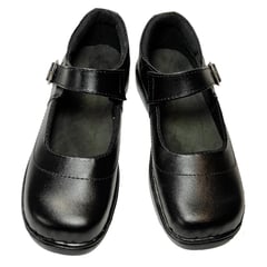 PATICUEROS - Zapatos En Cuero Negro Estilo Mafalda Para Mujer