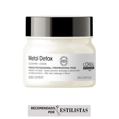 LOREAL PROFESSIONNEL - Mascarilla profesional Metal Detox desintoxicación 250ml