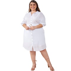 LEG LEGREENY - Vestido Corto Plus Size Para Mujer LeGreeny