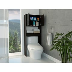 RTA DESIGN - Gabinete de Baño Apolis Wengue con Dos Puertas Batientes