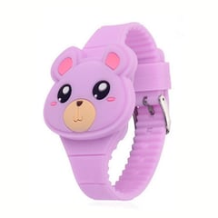 GENERICO - Reloj Digital Led Niño Niña Osito + Estuche