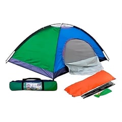 GENERICO - Carpa Para Camping 2x2 Impermeable De 3 A 4 Personas