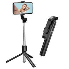 RAMITECH - Palo Selfie Stick Con Tripode Bluetooth Control Remoto