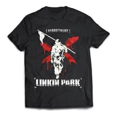 ANONIMO - Camiseta Linkin Park Hybrid Theory Bandas De Rock Metal Heavy Riffs