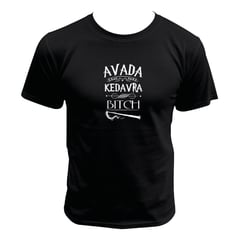 ANONIMO - Camiseta Harry Potter Avada Kedavra Bitch Motifago Voldemort