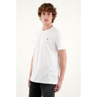 TENNIS - Camiseta blanca con mini detalle para hombre