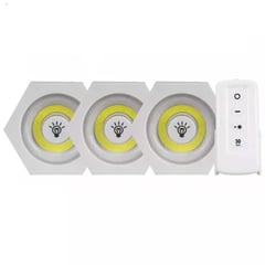 DANKI - Kit Luz Decorativa Control Remoto Mini Lamparas Led Adhesivas