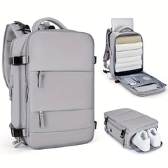 GENERICO - Maleta Morral Viajero Multiusos Amazon Gris