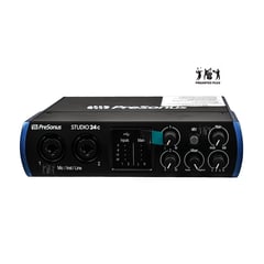 PRESONUS - Interfaz Tarjeta Audio Usb 2x2 Studio24c Studio 24c