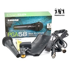 SHURE - Micrófono Vocal Pga58-xlr Cardioide Dinamico Original