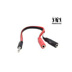 GENERICO - Cable Audio Divisor Triestereo 2jack St 35mm Plug 3st 35mm