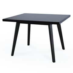 ELITE LIVING - MESA COMEDOR SEUL 4P NEGRO MATE NEGRO