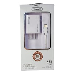 TRANYOO - Cargador Celular Cable Entrada Usb 3.0 Carga Rapida 3.6a