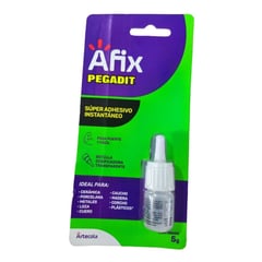 AFIX - Super Liquido Pegante Instantaneo Adhesivo Dosificador Pega