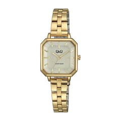 Q AND Q - Reloj Q&q Qyq Qz73j201 Cuadrado Mujer Acero + Estuche