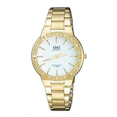 Q AND Q - Reloj Q&q Qyq Q985j010 Elegante Star Diamond Mujer +estuche