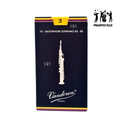 VANDOREN - Caña Saxo Soprano Bb # 3 Sr203 Caja X 10