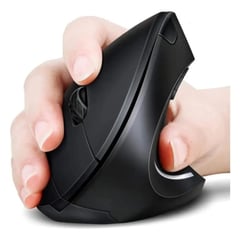 SHUNGA - Mouse Ergonómico Vertical Inalambrico 24g Recargable USB