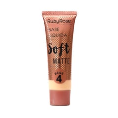 RUBY ROSE - Base Líquida Soft Matte Beige 4