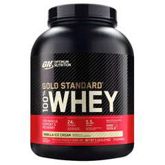 OPTIMUM NUTRITION - Whey Gold Standard 5 Libras Vainilla -