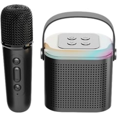 GENERICO - Parlante Bluetooth Karaoke Inalámbrico Con Micrófono