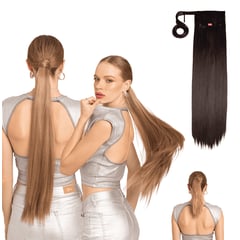 MY DOLL HAIR - Ponytail Lisa Brit 26 pulgadas - Castaño Chocolate