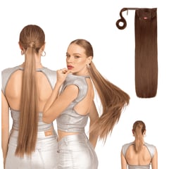 MY DOLL HAIR - Ponytail Lisa Brit 26 pulgadas - Castaño Cobrizo