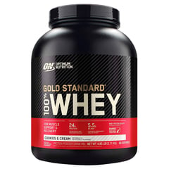 OPTIMUM NUTRITION - Whey Gold Standard 4.65 Libras Cookies and Cream -